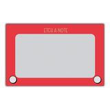 Mini Notecard Set of 60 - Etch a Note Flat Cards - Lunch Notes - Mini Cards - Enclosure cards