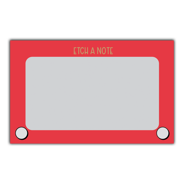 Mini Notecard Set of 60 - Etch a Note Flat Cards - Lunch Notes - Mini Cards - Enclosure cards