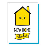 Funny New House Letterpress Card | New Home Who Dis? | kiss and punch - Kiss and Punch