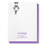 Funny Snarky Letterpress Birthday Card | Hiding Ostrich | Milestone | kiss and punch - Kiss and Punch
