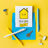 Funny New House Letterpress Card | New Home Who Dis? | kiss and punch - Kiss and Punch